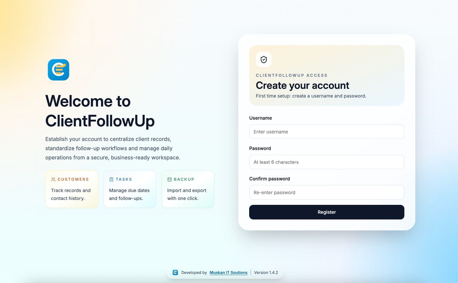 Application Screenshot